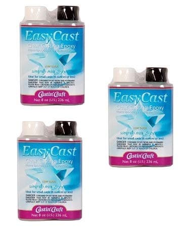 Environmental Technology 8-Ounce Kit Casting' Craft Casting Epoxy, Clear (Тhrее Расk)