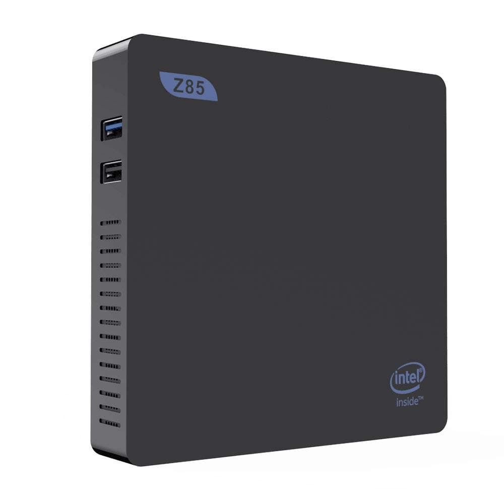 FLOUREON Mini PC Windows 10 Mini Computer 2GB RAM +32GB ROM Intel Atom x5-Z8350 Processor PC Mini Desktop DDR3 Intel HD Graphics 400 BT Dual Display VGA/HDMI Wifi 2.4G+5.8G