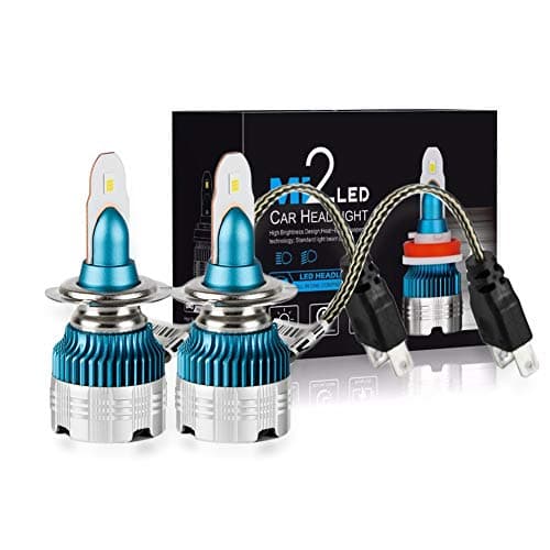 H7 LED Headlight Bulbs Conversion Kit Super Bright Mini H7 Led High/Low Beam 6000K 12v Replace for Halogen or HID Bulbs - 12 months warranty