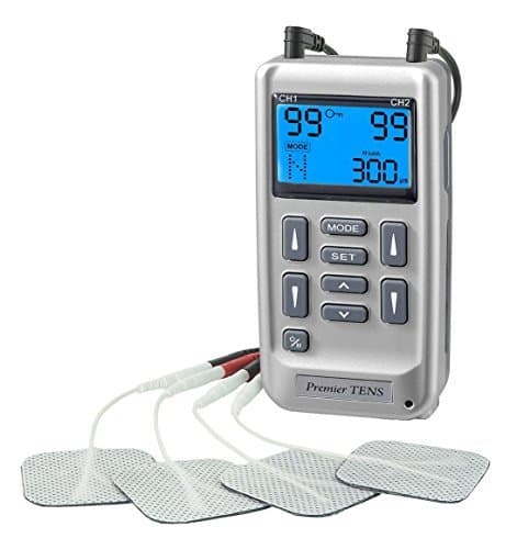 Premier Plus Digital TENS-Clinically Approved Tens Machine -12 Programmes For Maximum Pain Relief by The Tens Company