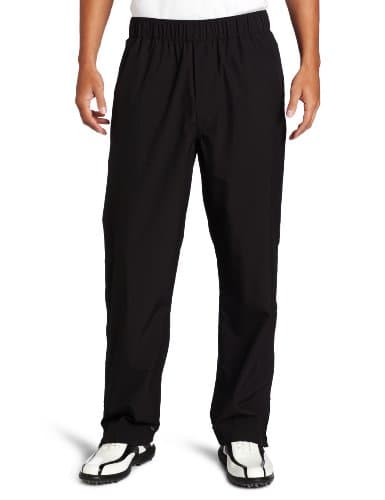 Zero RestrictionMen's Packable Pant Packable Rain Pant, Black, Small