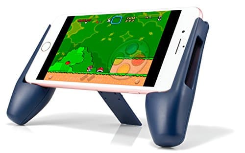 Game Controller Holder Stand Extendable Game Pad Fits iPhone 8 Plus 7/6 Plus Galaxy Note 8 S8 Edge On Nxt A7 J7 Pro Max LG Stylo 3 Plus or Similar (Phone/Case Measuring 165 x 85 x 16mm or Less) (Blue)