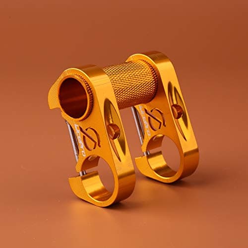 ACHICOO Lite-pro Bicycle Double Stem Riser Bicyle Handlebar Stem Adjustable Folding Bike Handlebar Stem for Outdoor