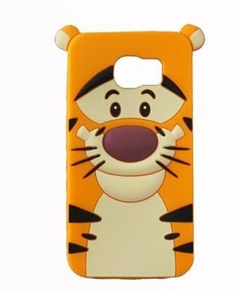 Galaxy Note 5 Case,Galaxy Note 5 Silicone Case,Tribe-Tiger 3D Cute Cartoon Tiger Soft Silicon Gel Rubber Case Cover Skin for Samsung Galaxy Note 5(Tiger)