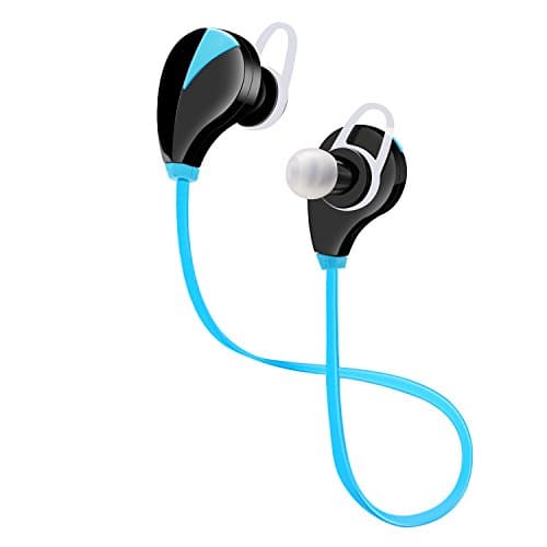 Wireless True Vertical Bluetooth ChipNoise Reduction Earbud Bluetooth Headset Movement CSR8635 Stereo Sound (Blue)