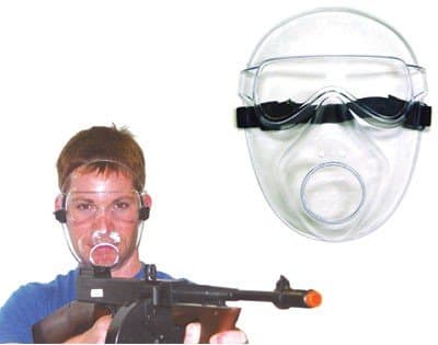 Clear Paint Ball Mask