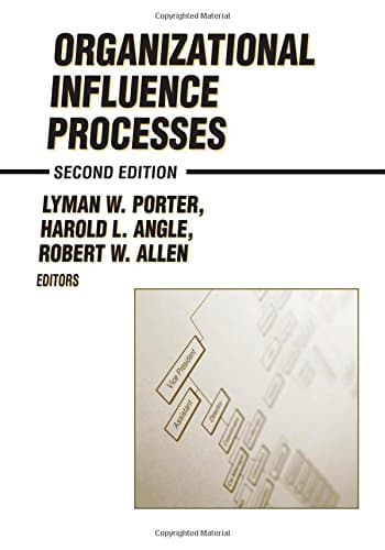 Organizational Influence Processes
