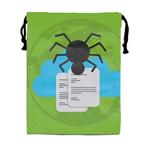 Drawstring Bags Cloud Computing Data Storage Sack Pack Kids Sport Storage Polyester Bag