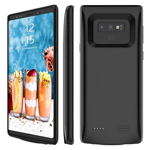 Ultimate Note 9 Battery Case for Samsung Galaxy Note 9 | Note 9 Charging Case | 5000mAh Power Charger with 360-Degree Protection | Safe & Sturdy Backup Powerbank Case | Portable & Lightweight | Black