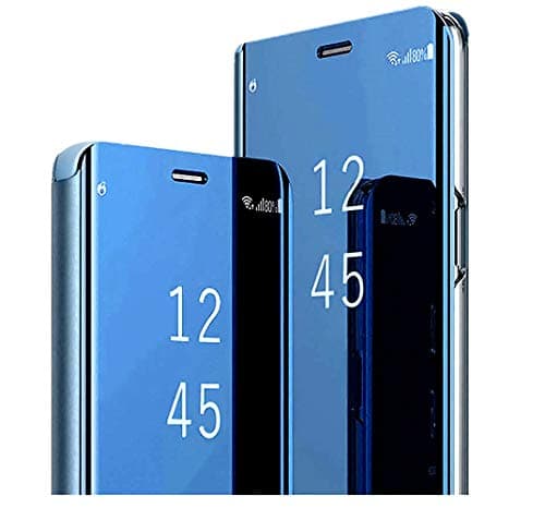 Samsung Galaxy Note 9 Clear View case,PC Hard Shell Shock-Absorption Anti-Scratch Case, Mirror Makeup Case for Samsung Galaxy Note 9 (2)