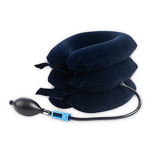 Inflatable Cervical Neck Traction Device with Adjustable Size, Reduce Neck Pain Effective and Instant Relief for Chronic Neck and Shoulder Pain