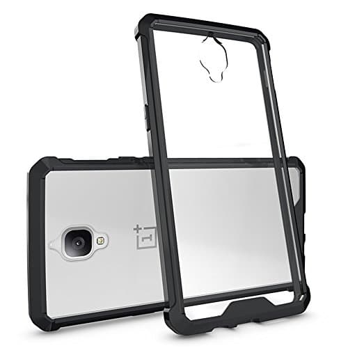 Shockproof Case for OnePlus 3T Case/OnePlus 3 Case Anti-scratching Slide-Proof Protection Case for OnePlus 3T Case/OnePlus 3 Case (Black)