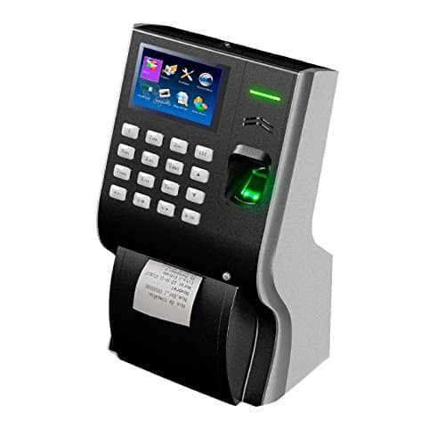 Bio-metric Reader for Time and Attendance, Integrated Printer