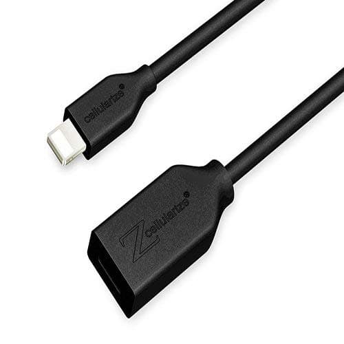 Cellularize Extension Cable (Black 13ft/4M) Extender Dock CablePass Video, Data, Audio Through Male To Female