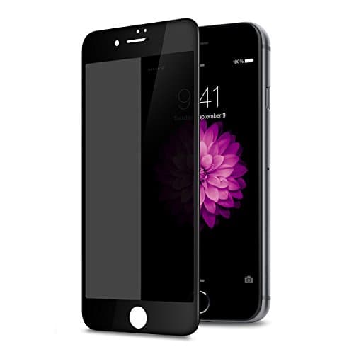 Tinkshine iPhone 6 Plus / 6s Plus Screen Protector, 100% Full Coverage iPhone 6 Plus / 6s Plus Privacy Anti Spy Tempered Glass Screen Protector [Edge to Edge] [9H Hardness] [Anti-Fingerprint]