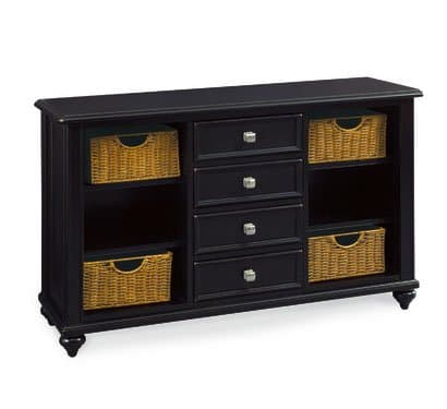 Hammary Console Table in Black