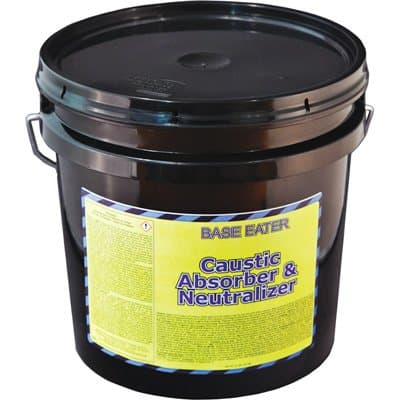 Base Eater Caustic Absorber and Neutralizer - 10-Lbs. 2-Gal. Pail, Model Number 4903-002