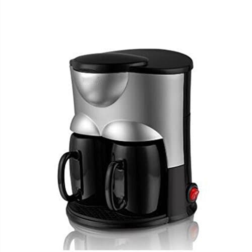 GOUGOU Automatic coffee machine Portable double cup mini coffee machine Multifunctional coffee machine