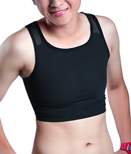 DOUBLE DESIGN Cool Mesh Pullover Half Length Chest Binder