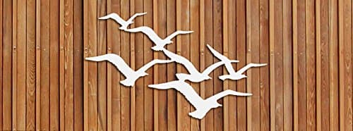 6 Seagull Wall Hanging
