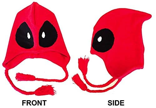 Marvel Comics Deadpool Mask Laplander Beanie