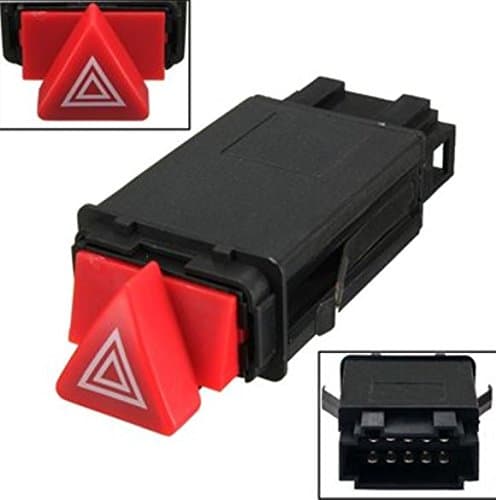 Hazard Warning Indicator Light Switch Red Button 4B0941509D For AUDI A6 4B C5 by shopidea