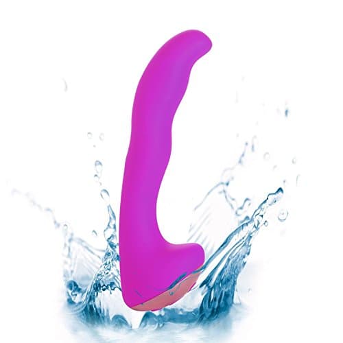 25 Frequency Multi Speed Waterproof Wireless Touch Cordless Power Electrical Body Massager Wand Massager for Female Women Couples (purple)