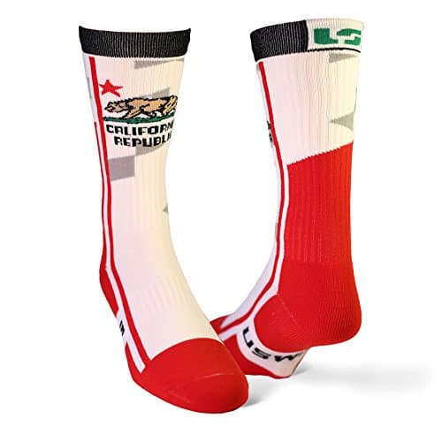 California State Flag Athletic Performance Socks