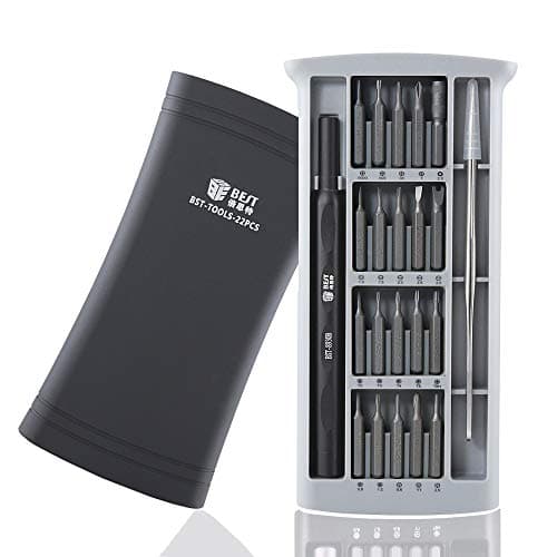 Fixinus Pro Bits Driver Kit, 22 In 1 Precision Screwdriver Set with Torx Security Phillips Pentalobe Flathead & Triwing Magnetic Driver Bits For Apple iPhone Macbook Watch Xbox PC