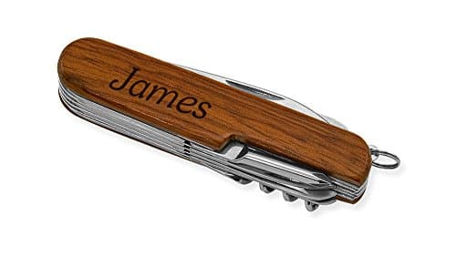Dimension 9 James 9-Function Multi-Purpose Tool Knife, Rosewood
