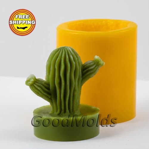 Soap Mold Cactus 3D
