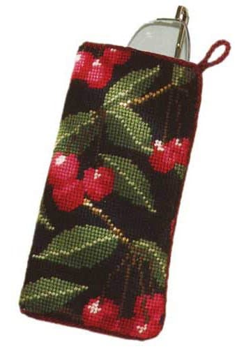 Black Cherry Spectacle Case Tapestry Kit