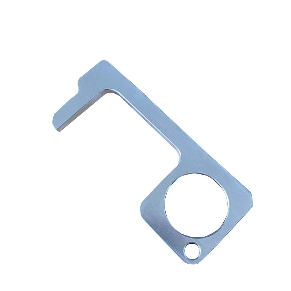 NewPointer Hand Brass Door Opener Closer No-Touch Press Elevator Hand Stick Health Protection Personalized Keychain Keep Hands Clean