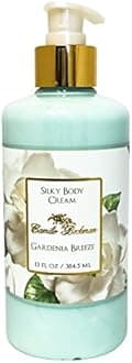 Camille Beckman Gardenia Breeze Scented Silky Body Cream, Daily Moisturizer for All Skin Types | Non-Greasy Vegan Formula to Nourish and Soften Hands and Body, 13 Ounce