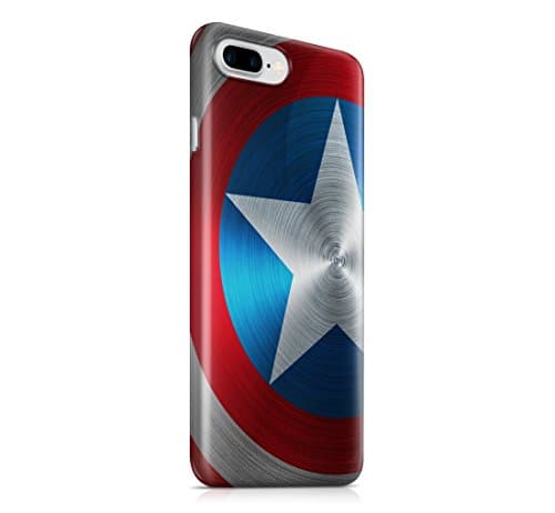 Phone Case with Screen Protector for iPhone 7 Plus & iPhone 8 Plus - Anti Radiation Phone Case Snaps On for Attractive Protection from Breaking, Shattering, Cracking, Dust, and Scratches