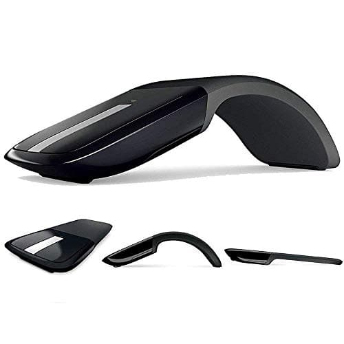 2.4Ghz Foldable Wireless Mouse Folding Arc Touch Mouse Mause Computer Gaming Mouse Mice for Microsoft Surface PC Laptop