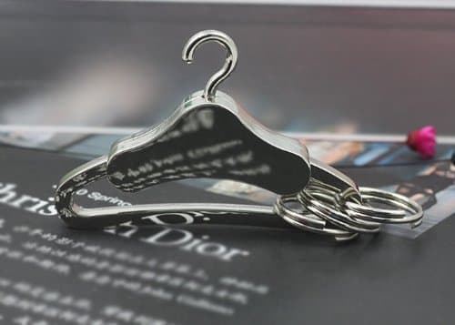 Coat Hanger Keychain