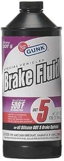 Silicone Brake Fluid DOT5, 32 Oz