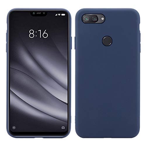 Codream Xiaomi Mi 8 Lite Case, Anti-Scratch Protector Durable Protective Phone Case for Xiaomi Mi 8 Lite - Dark Blue