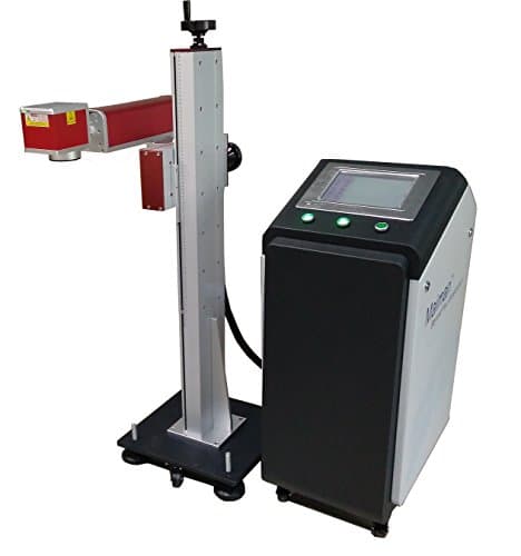 Maiman 50W Fiber Laser Coding Printer Machine for Pipe Laser Printing