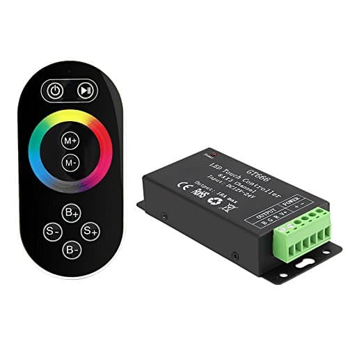 IWISHLIGHT® New Generation LED Touch Controller RF Remote Touch Screen Dimmer for 5050 3528 5630 RGB Flexible LED Strip Light