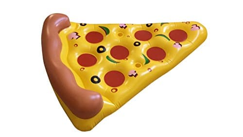 Inflatable Pizza Slice Pool Float Raft ,Outdoor Large Pool Floats Floatie Lounge Pool Party Toys For Adults & Kids