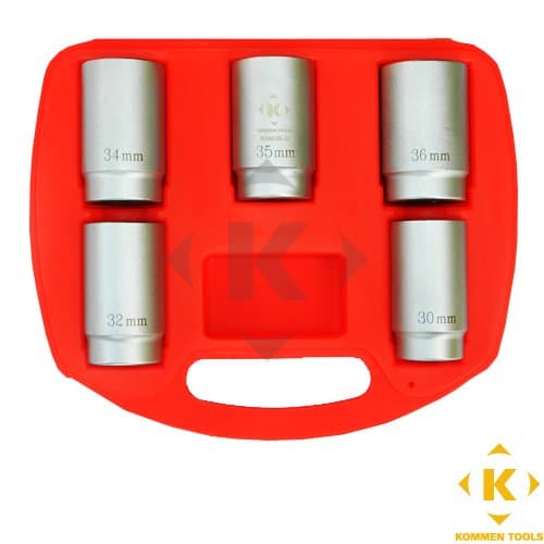 Axle Socket Set 5PCS 1/2" Drive Gearboxes, Differentials, Front and Back