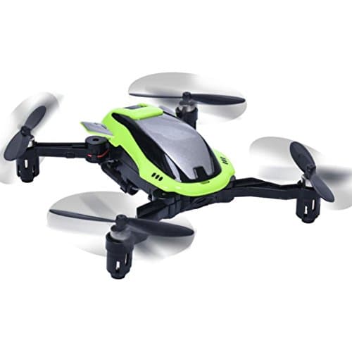 Drone Foldable KaiDeng K100 Fixed Height RC Quadcopters One Button Deforming Foldable RC Drone with Remote Control Headless Mode Altitude Hold Good Choice for Drone Training by DM, 1 pcs