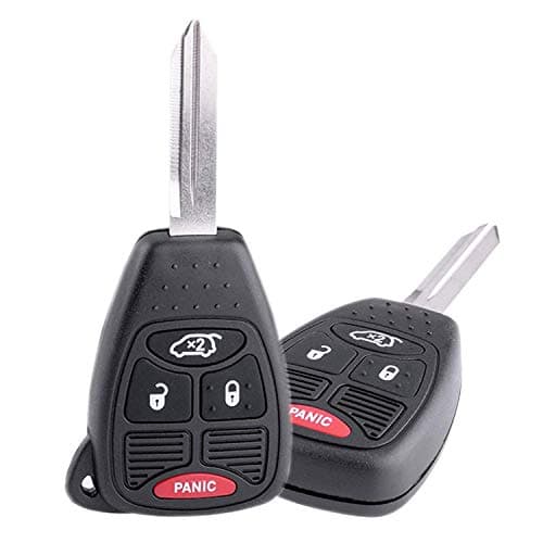 Yesjoy Pair Replacement Keyless Entry Remote Control Car Ignition Key Fob Uncut Electronics Transmitter for Chrysler OHT692427AA