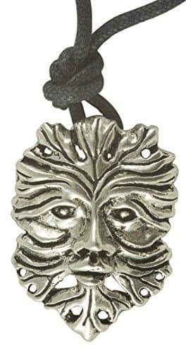 The Greenman Necklace - Solid Pewter