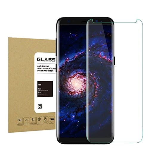 For Galaxy S8 Plus Screen Protector,Newgak [Scratch-Prevention][Case Friendly] [Easy Application] Anti-Bubble Tempered Glass Screen Protector for Samsung Galaxy S8 Plus