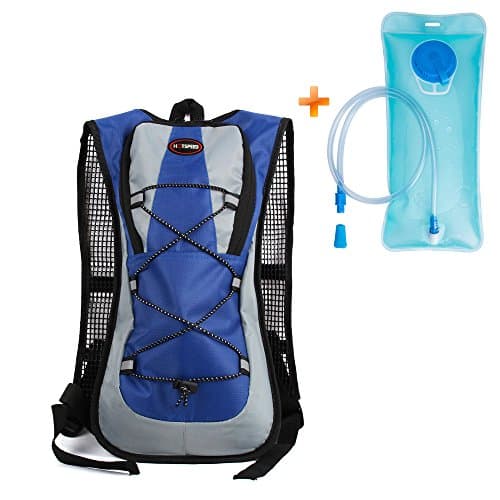 Maoko Hydration Pack Backpack(5L) &amp; Water Bladder(2L) for Running, Cycling, Hiking, Skiing and Other Sports