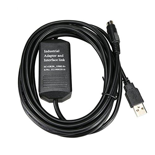 VIKINS Replacement for Allen Bradley Programming PLC Cable USB-1761-CBL-PM02 For Micrologix 1000 Serie