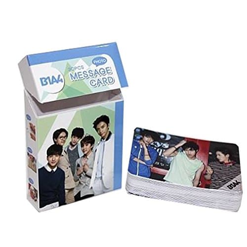 K-POP GOODS 30 High Resolution Kpop B1A4 Photo Message Cards + 12 A3 Posters + 1 Sticker Set